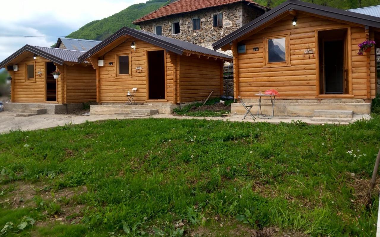 Dedushi Guesthouse &Wood Cabins-Camping Place Gusinje المظهر الخارجي الصورة